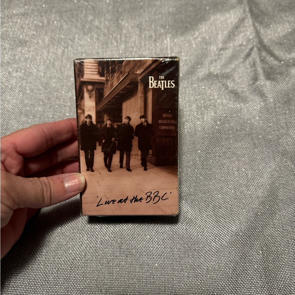 The Beatles Live at the BBC Cassette - Sepia and Black